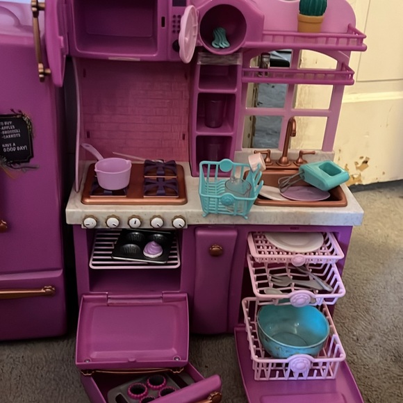 Pink Toy Kitchen Set - Picture 11 of 11